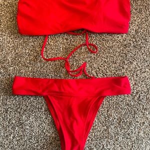 Zaful red bikini